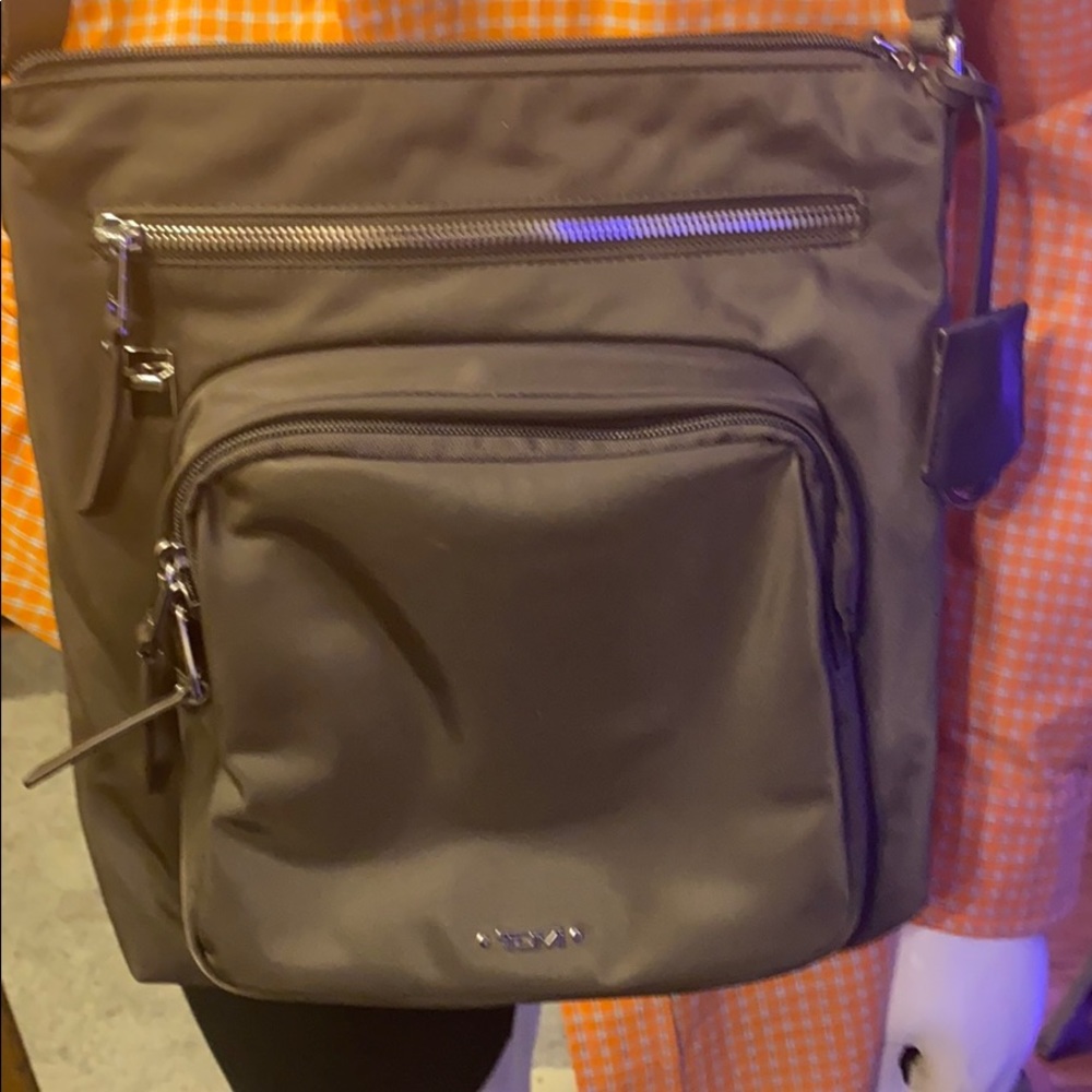 Tumi Crossbody Chocolate